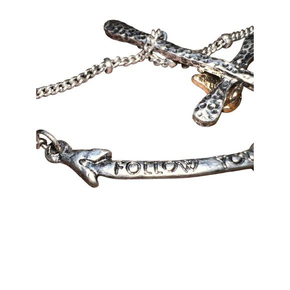 by the Bay New York Necklace and Earring Combination Follow Your Arrow - Picture 16 of 16